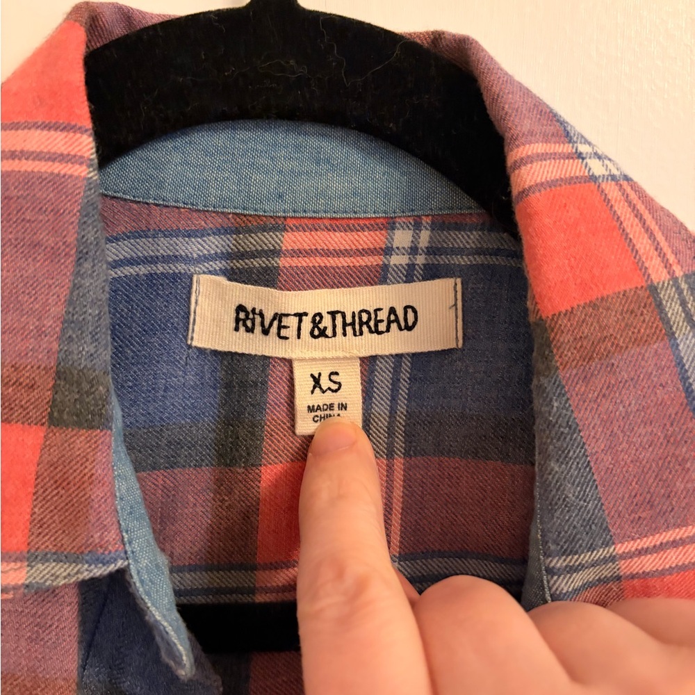 Madewell Rivet and Thread Button Down Flannel - image 3